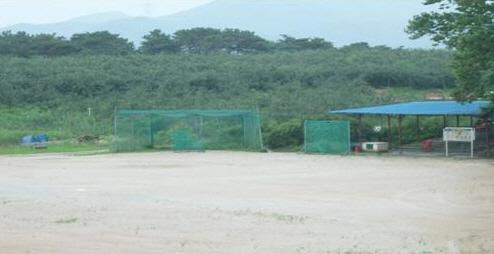 예산 예비군훈련장 야구장