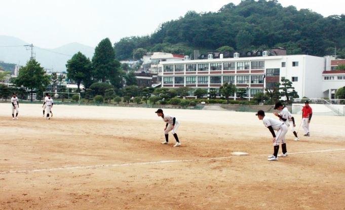 마산 용마고등학교 야구장