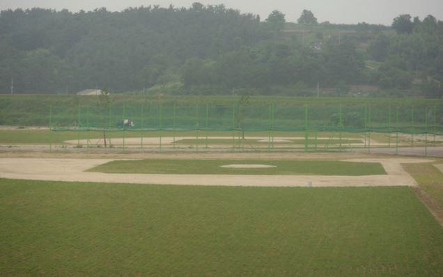 의령 친환경 야구장