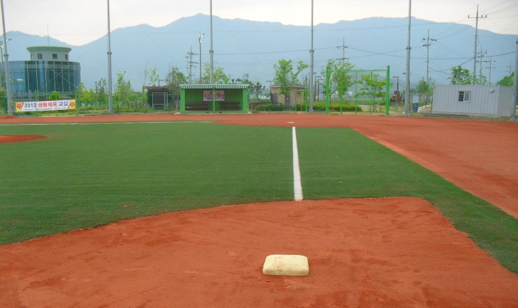 회천 생태공원 야구장